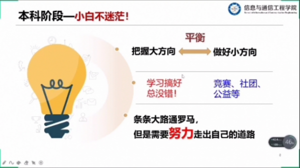 2014级直博生余显祥做客研学成电沙龙探讨科研生涯规划