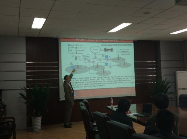 Nirwan Ansari教授做客通信讲坛畅谈边缘计算