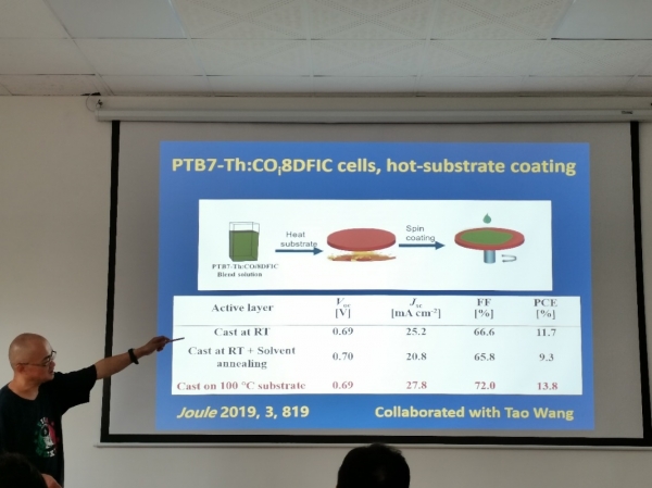 国家纳米科学中心丁黎明研究员做客学者论坛
