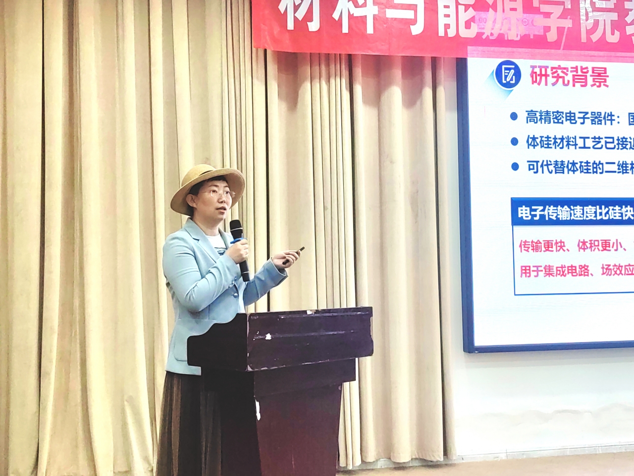 材料学院举办2024年度上半年教师交流培训暨青年教师联谊会