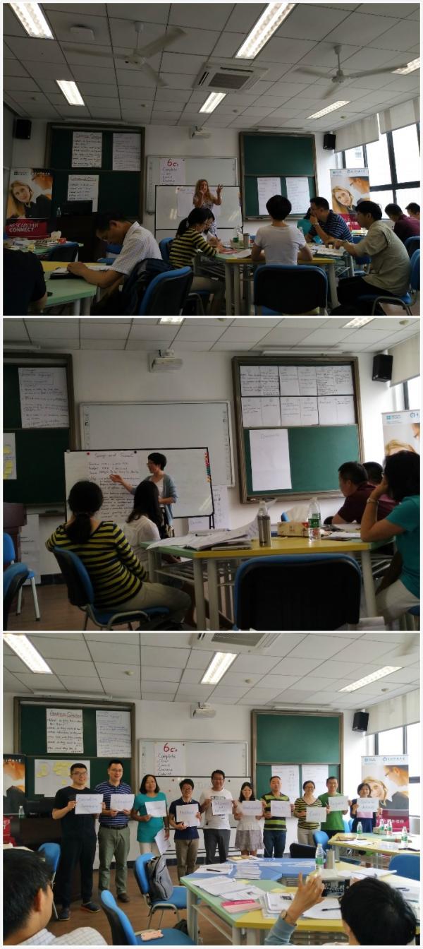 学校邀请海外师资来校培训骨干教师