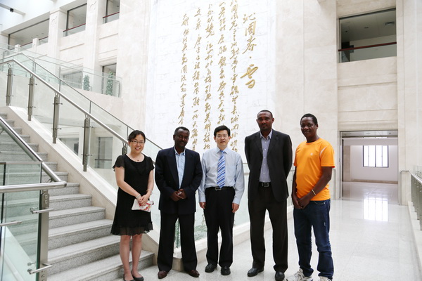 埃塞俄比亚Hawassa University代表团来访我校