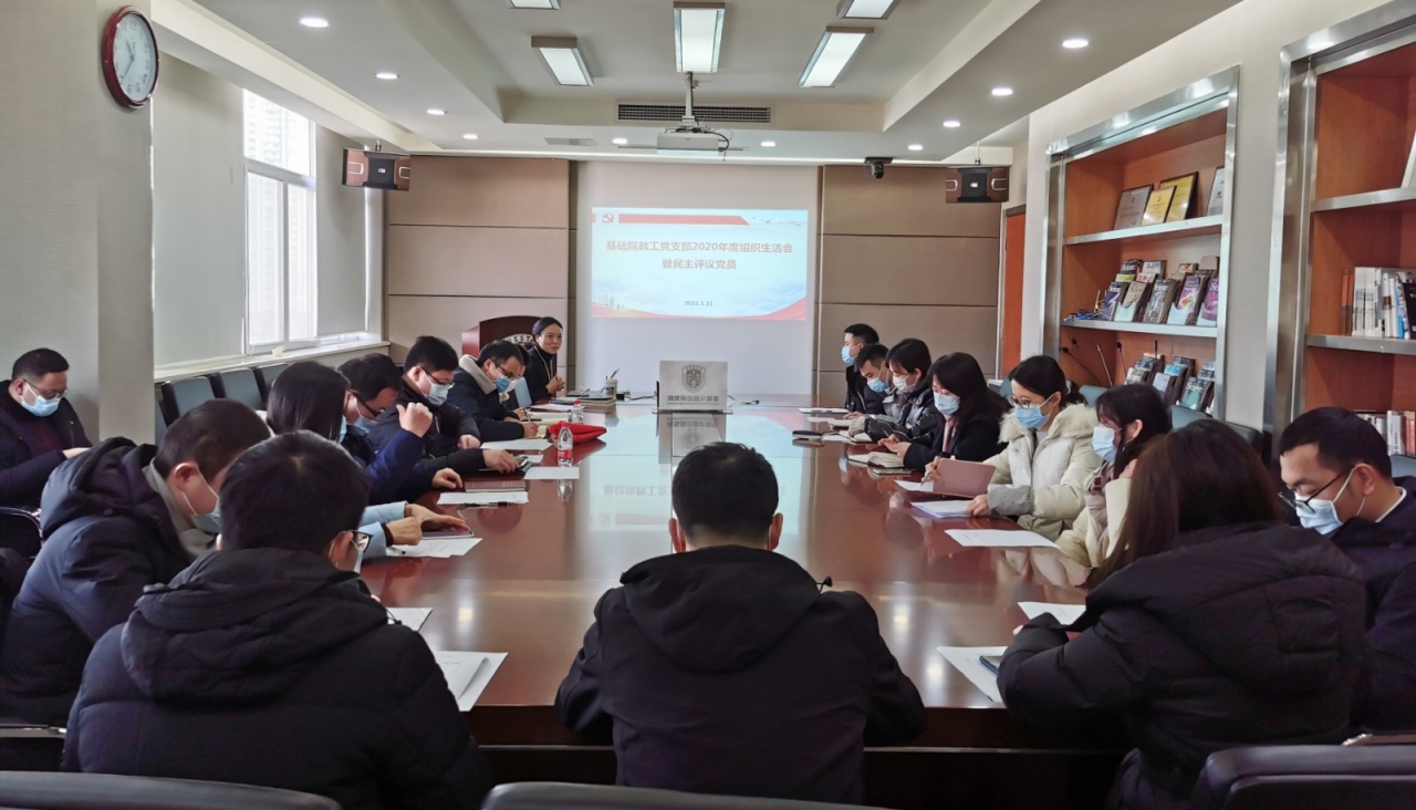 【党旗飘扬】基础与前沿研究院教工党支部：强化党建引领 筑牢发展根基