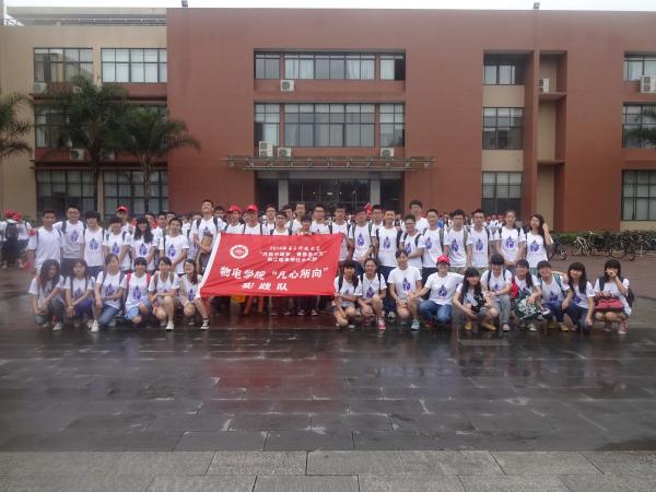 物电“凡心所向”暑期社会实践队赴安龙镇开展实践活动