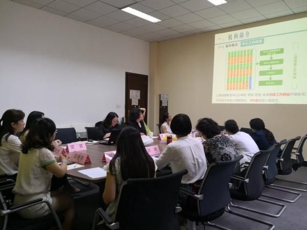 中国心理学会专家来校开展注册临床与咨询心理学实习机构实地评估