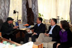 王亚非书记李言荣校长开展新春看望慰问活动