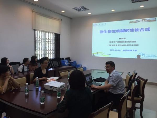 上海交通大学林双君教授做客学术沙龙