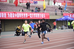 电子科大第五十三届田径运动会闭幕