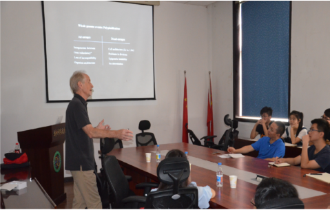 国际著名小麦遗传学家Adam Lukaszewski教授到访生命学院