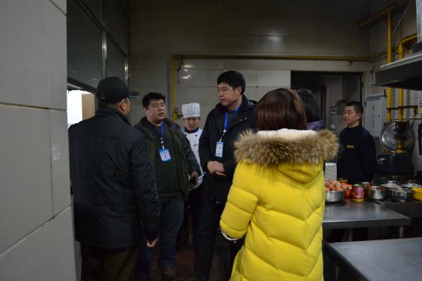 后勤系统开展寒假前综合大检查