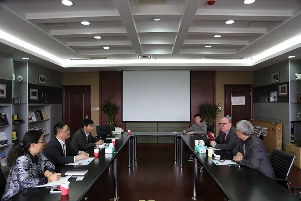 爱尔兰都柏林理工学院副校长一行来校访问