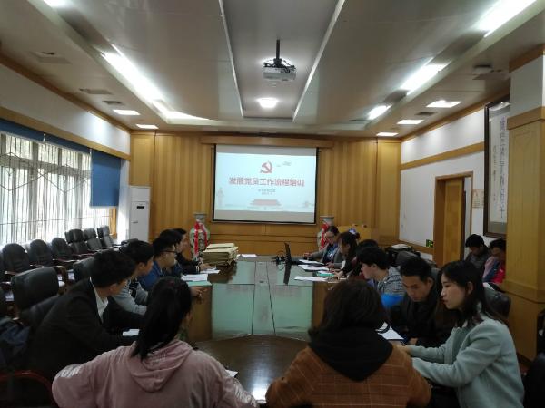 物理学院组织开展发展党员工作专题培训会