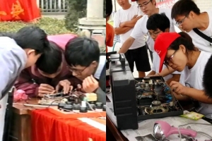 这种精神，成电人接力诠释！