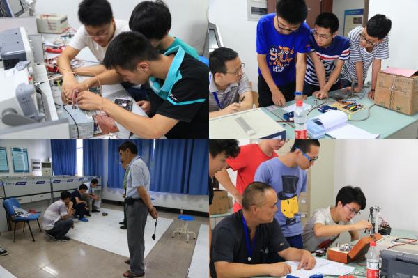 2016年四川省大学生电子设计竞赛测评工作在我校进行