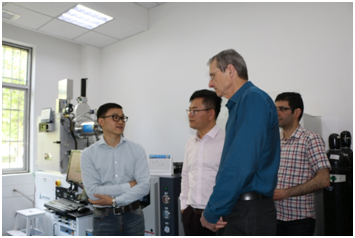 诺奖得主Richard R. Schrock访问基础与前沿研究院