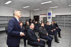 四川省副省长杨兴平检查学校硕士研究生招考准备工作