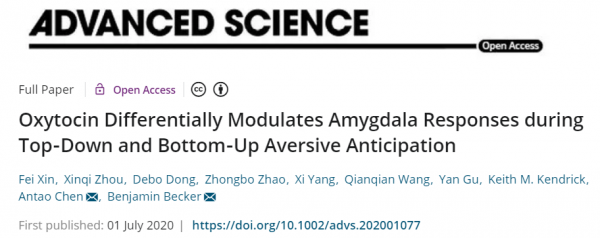 生命学院Benjamin Becker教授团队在《先进科学》发表研究成果
