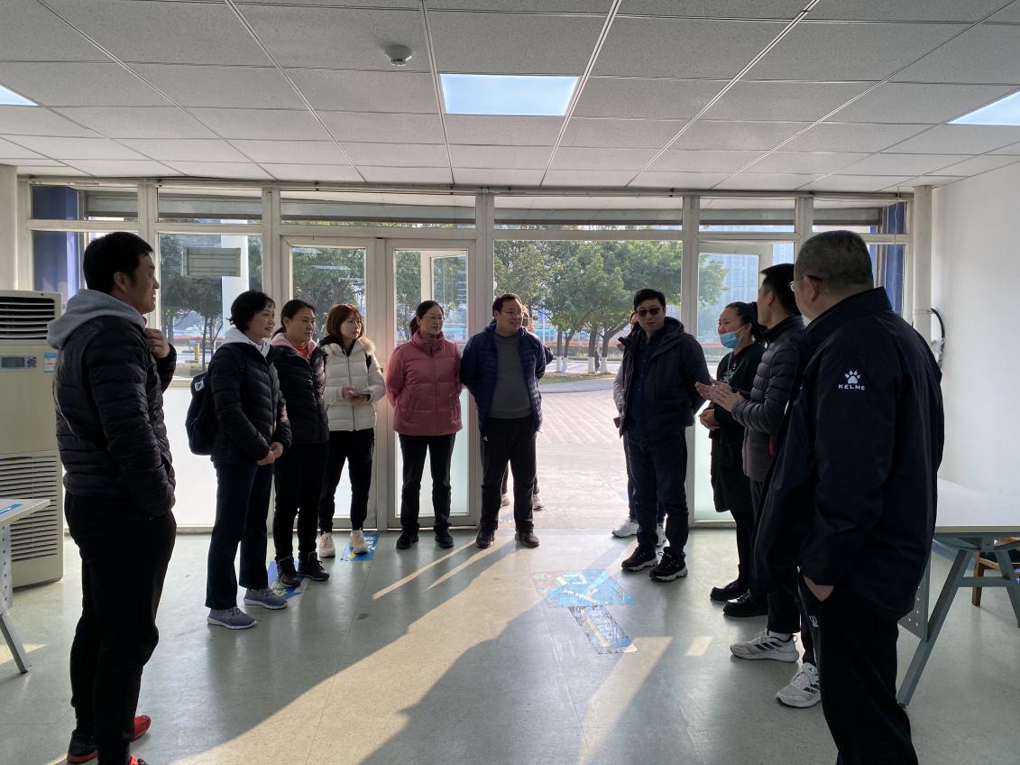 校体育部到西南交通大学调研学习