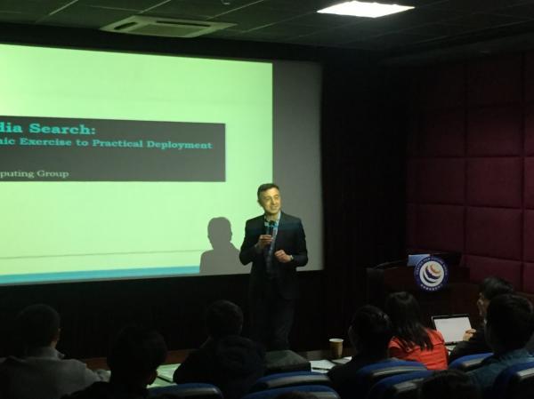 IEEE Fellow Alan Hanjalic教授做客名师讲坛探讨多媒体检索