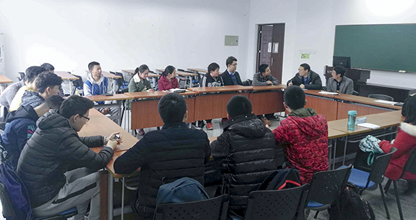 经管学院举行“互联网+”计划师生交流会