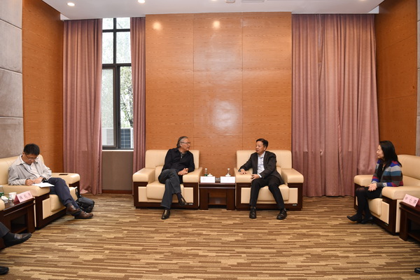 贵州省副省长何力率团来校延揽英才