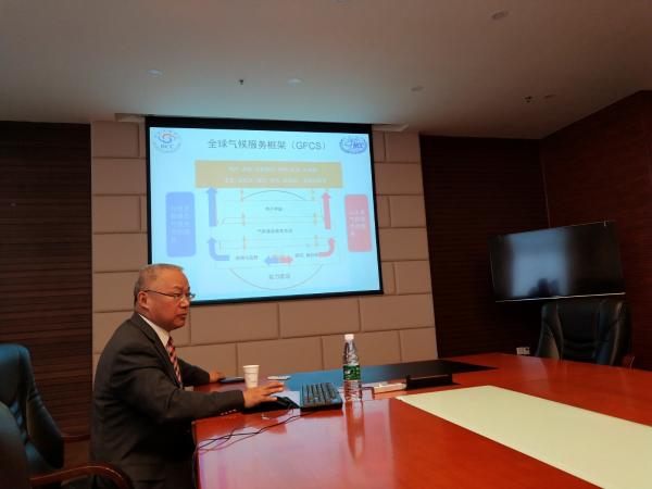 中国气象局气象气候服务首席专家周兵研究员做客学术沙龙