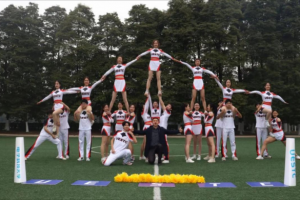 校啦啦队在全国啦啦操联赛（天津站）中取得佳绩