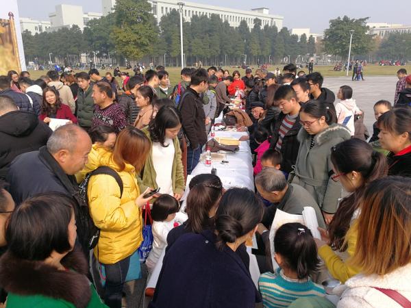 【银杏节】“金岚墨彩”银杏笔会书写汉字的精气神