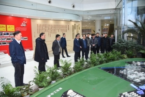 校领导调研航空工业成都飞机设计研究所