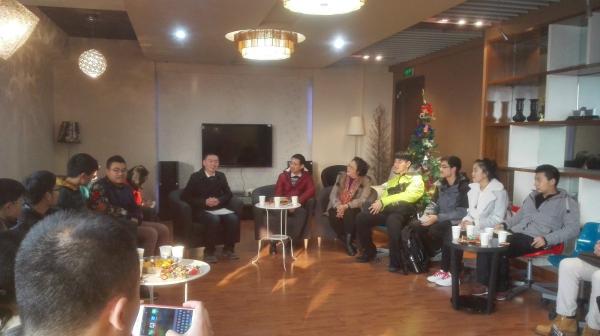 学生心理素质养成工程举行年终分享会