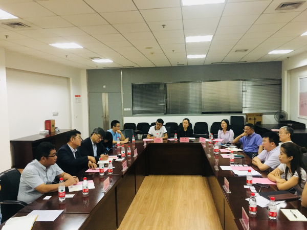 韩国东进公司代表访问材料学院