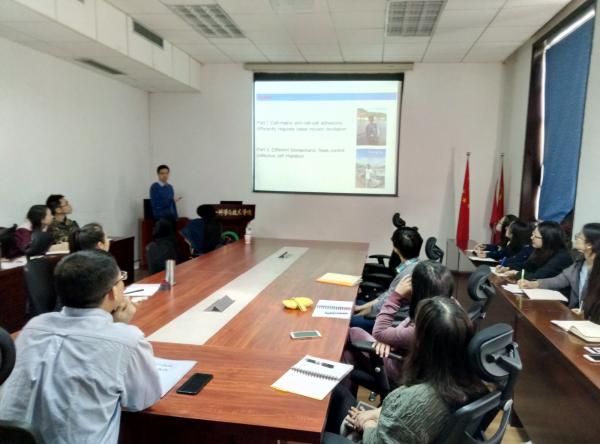 法国图卢兹第三大学王啸波研究员做客学术沙龙