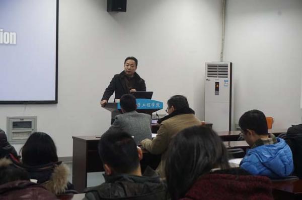 机电学院学术团队研讨科技工作会精神