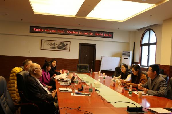 英国斯特拉斯克莱德大学到访自动化学院洽谈合作