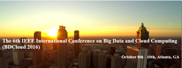 我校参与举办IEEE第六届大数据与云计算国际会议