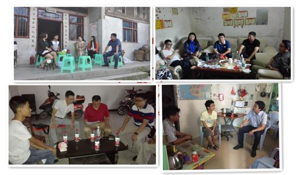 【迎新】学校携手校友走访经济困难新生家庭