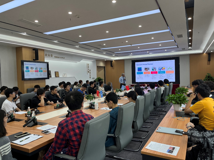 阿联酋哈利法科技大学来校洽谈合作