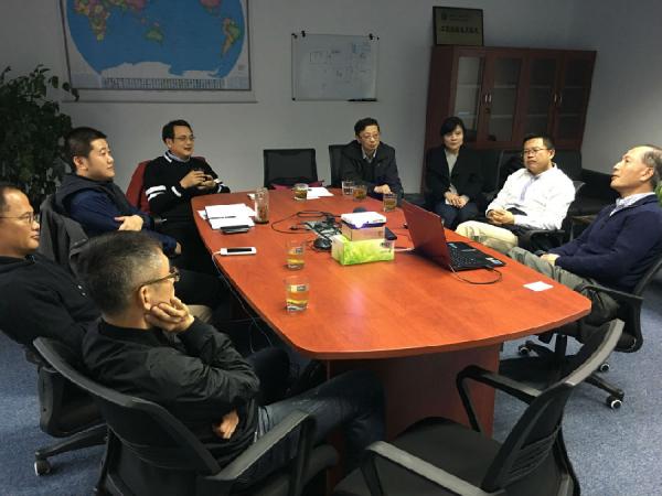 信软学院赴音福信息科技有限公司洽谈校企合作