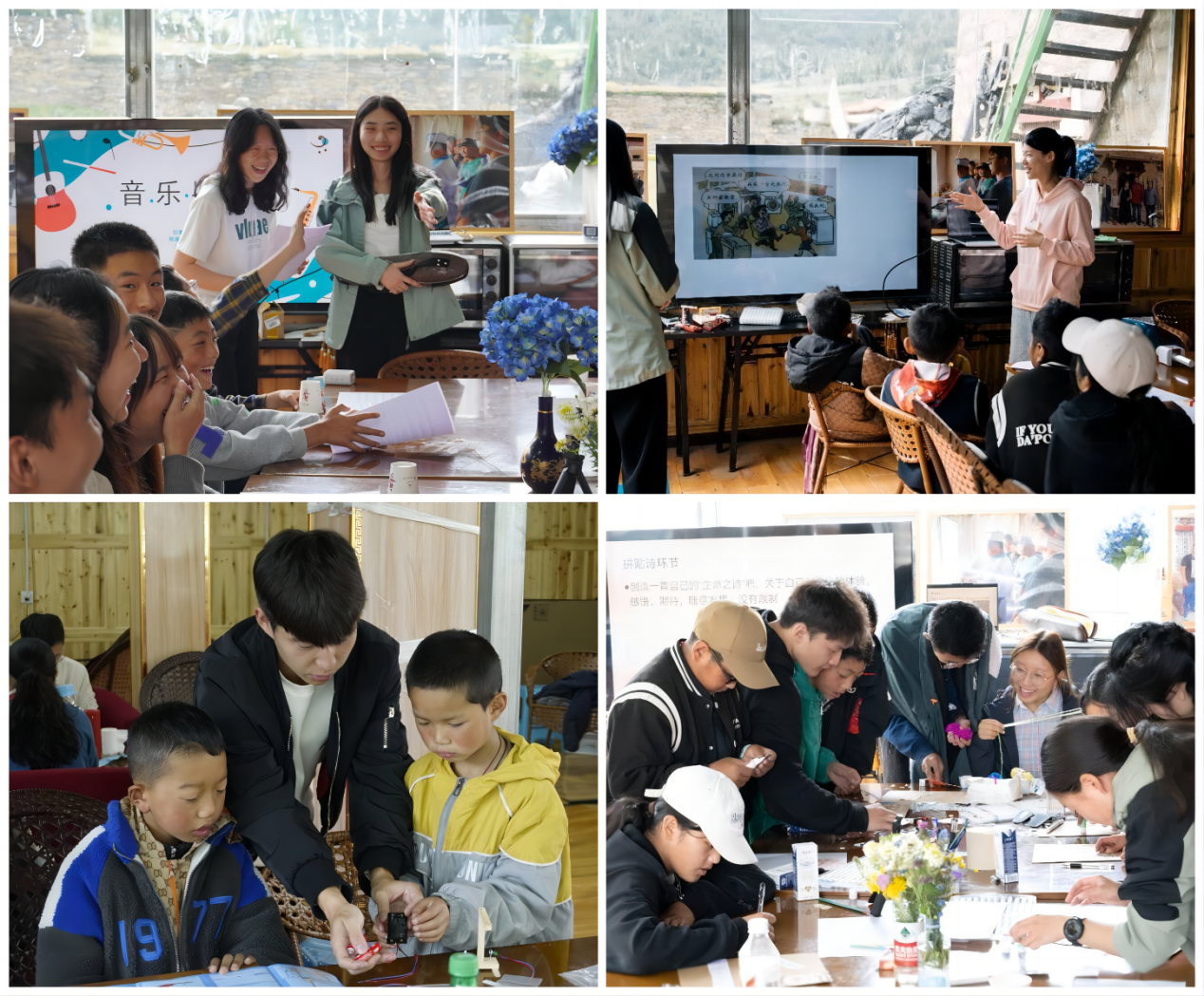 电子学院织翼实践队赴康定市甲根坝镇亚弄村开展社会实践活动