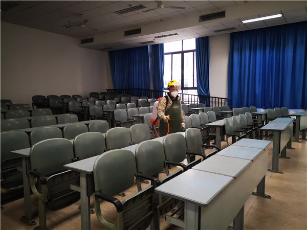 【抗击新冠肺炎】点赞！疫情防控一线的成电后勤人