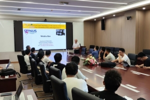 新加坡国家科学院院士Weizhu Bao教授做客名师讲堂