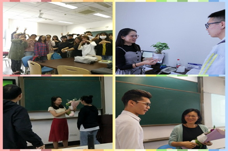 外国语学院开展形式多样的教师节庆祝活动