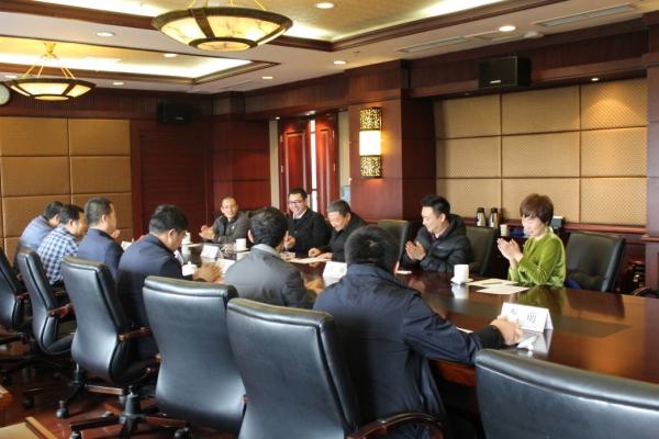 内蒙古赤峰公安局来校洽谈合作