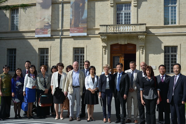 学校代表团参加蒙彼利埃孔子学院成立两周年庆典活动