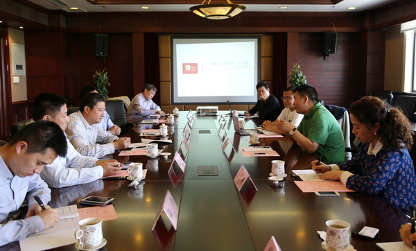 校友企业博恩集团来校洽谈合作