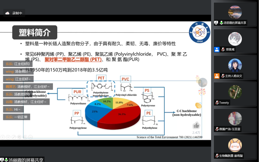 生命学院举行生态环保云科普线上活动 倡导科创与环保同行