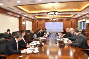 都柏林理工大学校长大卫·菲茨帕特里克来校访问