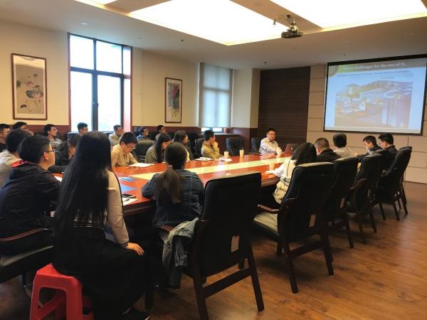 法国贝尔福-蒙贝利亚大学高非教授做客学术沙龙