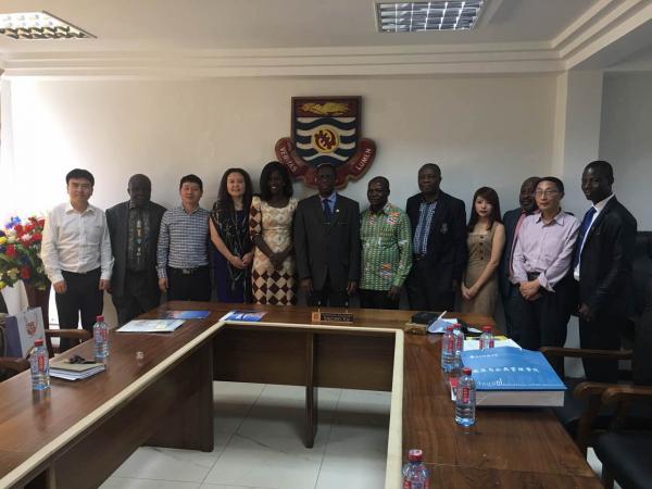 我校代表团赴加纳高校洽谈合作