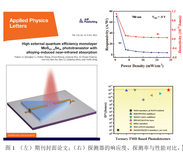 物理学院教师指导本科生在Applied Physics Letters发表封面文章并入选精选论文